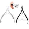 Nail Clipper Cutters Scissors Dead Skin Remover Stainless Steel Material Profession Nail Manicure Salon Art Black Pedicure Tools. 