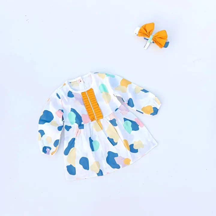 Pack%20Of%203%20Full%20Bazo%20%20Frocks%20With%20Band%20For%20New%20Born%20Baby%20&%20Girls%20(%20Random%20Colors)%20-%20Image%206