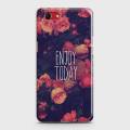 Oppo A1k Cover Case Dark red flowers Hard Cover- Design 29 Cover. 