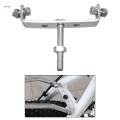Bike Rear Rack Mount Adapter Portable Outside for Camping Trip Mountain. 