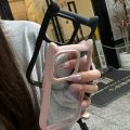 100% Quality+COD Cute Kawaii Cat Ears Transparent Phone Case for iPhone 15 14 13 12 Pro Max Shockproof Back Cover for Girl Gift. 