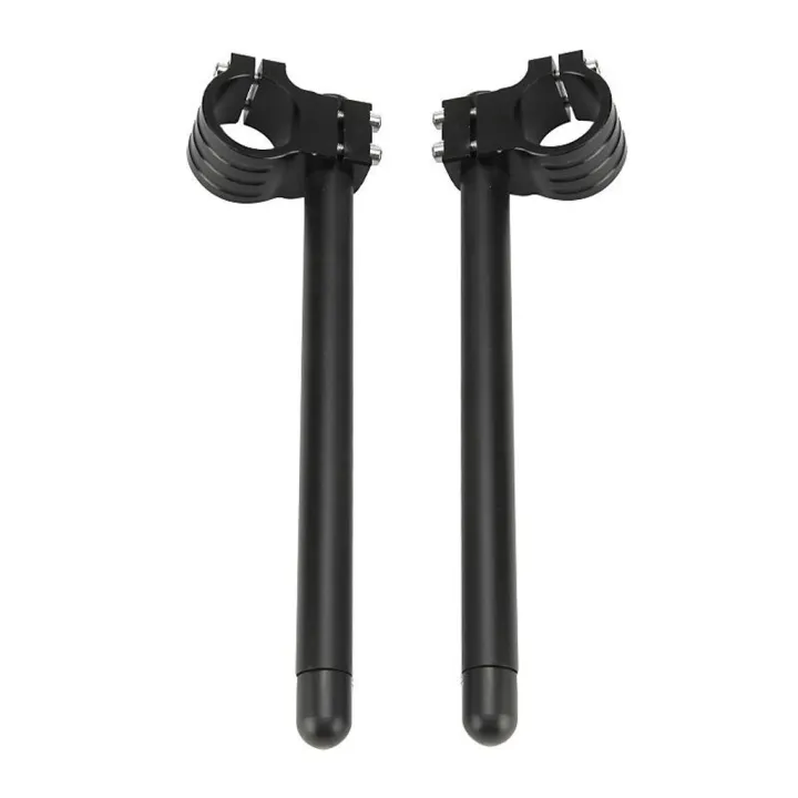 Black%20Universal%20CNC%20Clip%20On%20Handle%207/8"%20Handlebars%20High%20Quality%20Handle%20Bar%20CNC%20Universal%20For%20Most%20Caf%C3%A9%20Racer%20Motorcycle%20Street%20Sport%20Bike%20YBR,%20Suzuki,%20Honda%20ETC%20Black%20-%20Image%204
