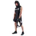 Men’s Fitness Gym Muscle Bodybuilding Sleeveless Hoodies Tank Top with pullover Gym Sandos for Men Sleeveless Hooded Tank Top Cut off T shirt Sleeveless for Men Casual wear T shirt sleeveless for Men Top Fashion Wear Shirt Hoodie Sleeveless Men. 