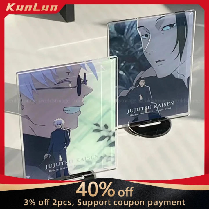 Satoru Gojo acrylic stand anime jujutsu periphery Kaien Geto Suguru/Yuji/meumi/Nomara/fushigurtoji action figure ornament toy