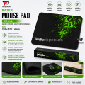 Original Razer Gel Mouse Pad Ergonomic Wrist Rest Anti-Slip Base Smooth Glide Premium Quality for Laptop PC Use Gaming Office Work High Precision Surface Soft Wrist Support Durable Stitching Comfort Control Gaming Mouse Pad Wrist Rest Mouse Pad. 