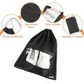 20 Piece Travel Shoes Storage bag with clear window non-woven with PVC Bag. 