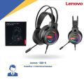Lenovo G80-B Head-mounted Gaming Headphone Noise Reduction Usb Headset Channel with RGB Lamp Effect  Gaming Headset 7.1 Channel Gaming Head-mounted Earphone with 50mm Dynamic Coil RGB Brilliant Lighting Noise Reduction Ear buds for PC Steam pro Gamer. 