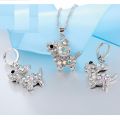 Ehaan Fashion Dog Jewelry Set│ Silver Jewelry Set for Women, Girls, Youth, Adult │Party Jewelry Set. 