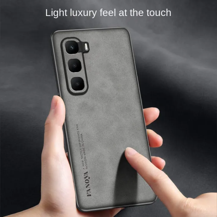 Infinix%20Hot%2060%20Pro%20Plus%204G%20Back%20Cover%20SheepSkin%20Leather%20with%20all%20Camera%20Protection%20with%20leather%20Shockproof%20Phone%20Case%20For%20Infinix%20Hot%2060%20Pro%20Plus%204G%20-%20Image%202