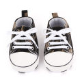 Baby Boys Girls Non-Slip Prewalker Kids Infant Toddler Canvas Shoes. 