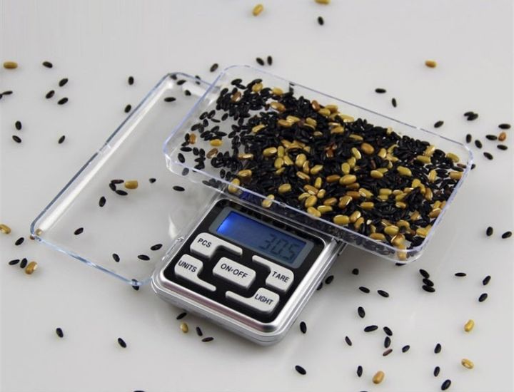 thumbnail image 2 of Mini Digital Pocket Scale 500g X 0.1g – Stainless Steel Platform, LCD Display, Batteries Included 2 of 5