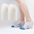EiD Unisex Invisible Height Increase Silicone Socks Gel Heel Pads Heel Cushion Soles Insole Foot Massage Orthopedic Arch Support. 