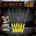 6pcs Metal File Mini Assorted Rasp Diamond Needle File set Repair Tool Set. 