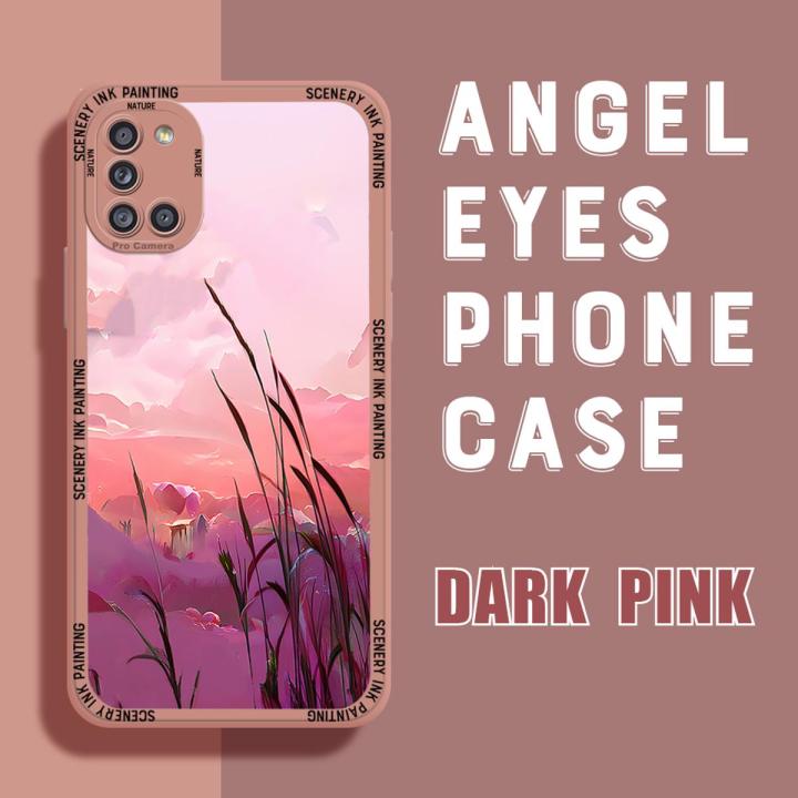 DEL for Samsung A31 Back Cover Nature Fairyland Scenery Phone Case Soft Rubber Camera Protection Design Mobile Cover