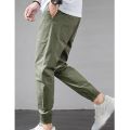 Men's Khaki Jogger Pants Dynamic Youthful Style. 