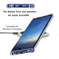 Samsung Galaxy Note 9 Transparent Soft TPU Back Cover with Camera Protection. 