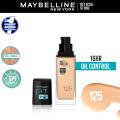 Maybelline New York - NY Fit Me Matte + Poreless Liquid Foundation SPF 22 125 Nude Beige 30ml For Normal to Oily Skin. 