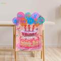 Classroom Chair Birthday Chair Cover Removable for hotel Home 25x16inch. 