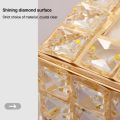 Fancy Crystal Tissue Box - hassantraders. 