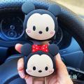 Seat Belt Insert Car Buckle Slab In-Car Mount Pull Head Extension Connector Female Cartoon Plug Dual-U. 