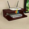 2 Layers Wall Mounted Shelf For Wifi Router, Phone, Decorative Items. 