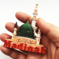 【HOT】 Saudi Arabia Travelling Fridge Magnets Holy Cities Medina And Mecca Tourism Souvenirs Fridge Stickers Home Decor Wedding Gifts. 