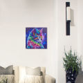 Migeet DIY 5D Diamond Painting Kits DIY Drill Diamond Painting Needlework Crystal Painting Rhinestone Cross Stitch Mosaic Paintings Arts Craft for Home Wall Decor Gift 25*25cm. 