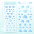 Steve Heart Sticker Atmosphere Love Sticker Photocard Toploader Decoration Material Stickers. 