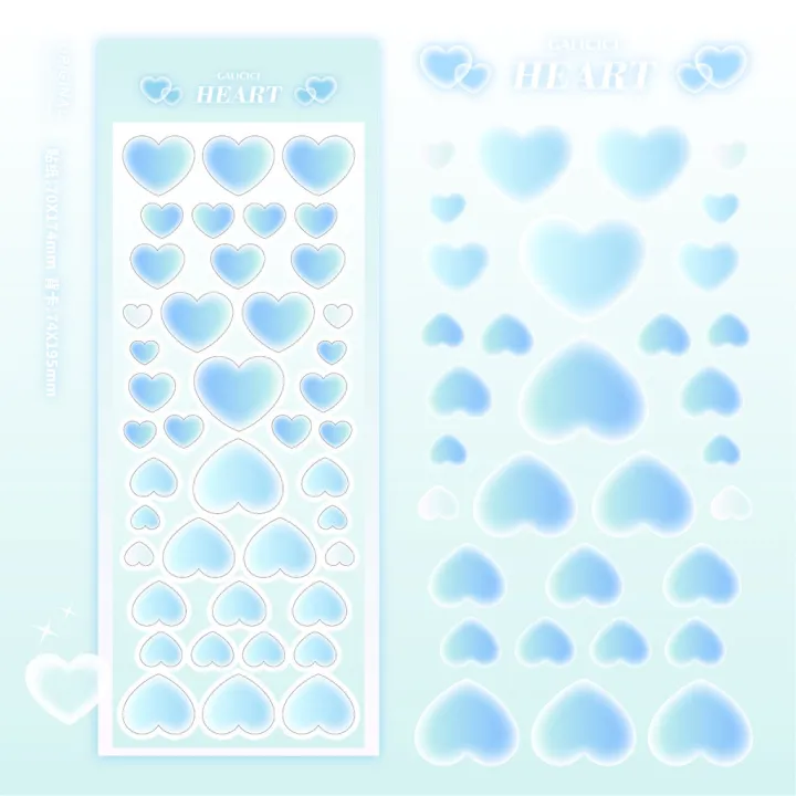 Steve%20Heart%20Sticker%20Atmosphere%20Love%20Sticker%20Photocard%20Toploader%20Decoration%20Material%20Stickers%20-%20Image%208