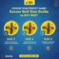 Sialkot Football – Professional Match & Practice Soccer Ball | Hand-Stitched PU Leather | Official Size 5, 4 & 3 | Long-Lasting & Soft Touch FOOTBALL. 