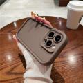 Case For Iphone 6 6S 7 8 Plus 15 14 13 11 12 Mini Pro Max X XS XR Phone Case Wine Red Matte Soft Anti-Knock Plain Cover Cute Candy Color High Quality Bumper Cartoon. 