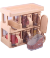 Spice Jars Rack | Masala jar box set | Best quality Masala Rack | available in  6 Pc, 8Pc ,9Pc. 