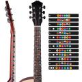 KOKKO Colorful Guitar Fretboard Note Decal Beginners Fingerboard Sticker Label Map Frets Scale. 