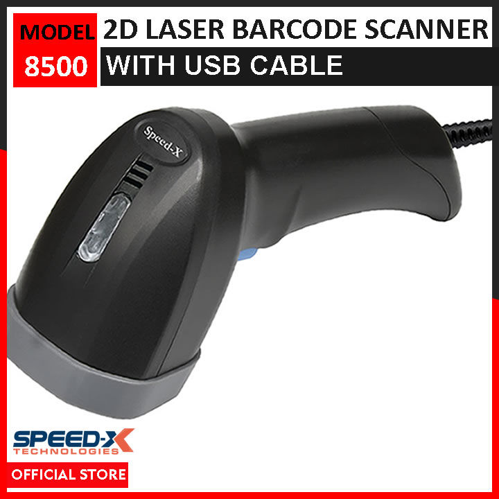 Speed-X%208500%202D%20Wire%20Cmos%20Handheld%20Barcode%20Scanner%20(Scanner%20with%20Plug%20&%20Play%20Usb%20Cable%20&%20Stand)%20-%20Image%202