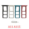 Phone SIM SD Card Trays For Samsung Galaxy A01 A11 A21 A31 A41 A51 A71 Phone SIM Chip Card Slot Holder Part + Pin. 