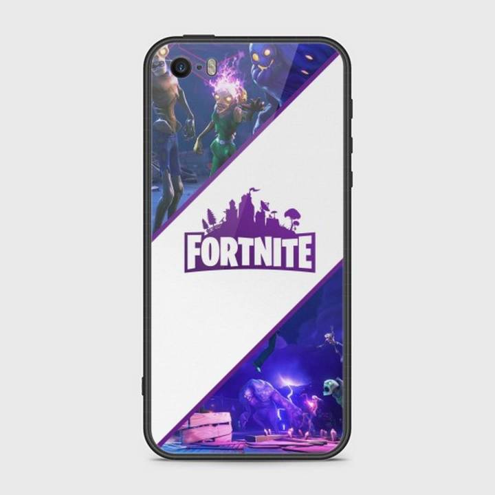 iPhone 5s Cover - SkinLee HQ Infinity Glass Case (Soft) - Fortnite Sleepy Motel - SKINLEE-527-1-748-10
