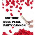Artificial Party Poppers With Rose Petals confetti Celebrations Pack Of 3 Large Size By Rainbow zone. 
