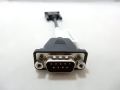 9-pin Male to 9-pin Female 6" Serial Data Genuine Cable RS232. 