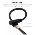 EXVT USB C-Type Cable [2 Meter], 3A Quick Charging Cable for Fast Data Sync and File Transfer, Durable Nylon Braided USB A to USB C Charger Cable for iPad, Samsung, Pixel and Other USB C Devices. 