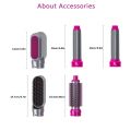 5-in-1 Electric Hair Dryer Brush Kit I Blow Dryer, Straightener, Curler & Volumizer (Random Color). 