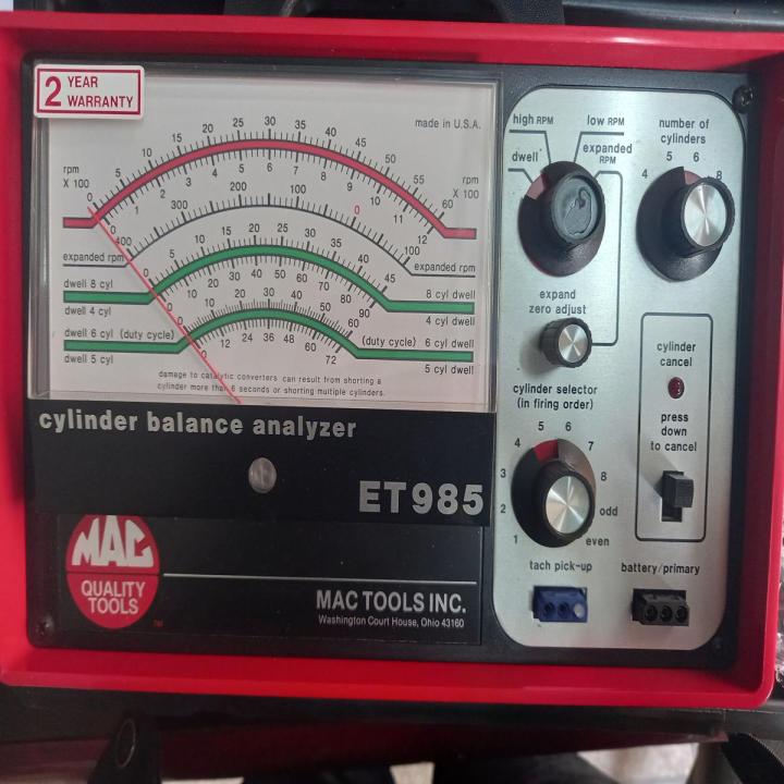 Cylinder Balance Analyzer Tach Tachometer ET-985