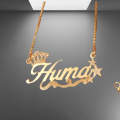 Customized Name Locket Golden & Silver Name Locket For Girls, Name Jewelry, Customize Necklace, Customize gift jewellery for girls. 