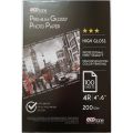 Glossy Photo Paper 4R 4"x6" size 100 sheets 200g. 