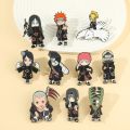 Classic Anime Naruto Akatsuki Lapel Pins Backpack Jeans Cartoon Metal Badges Enamel Brooch Accessories Jewelry For Fans Gifts. 
