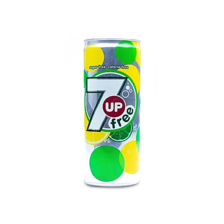 PEPSI 7UP FREE SLIM SOFT DRINKCAN 250ML|GR09723|| | Daraz.pk