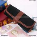 【COD√Lucky❄ New 24 Holes Sketch Pencils case Charcoal Extender Pencil shade Cutter Drawing Bag. 