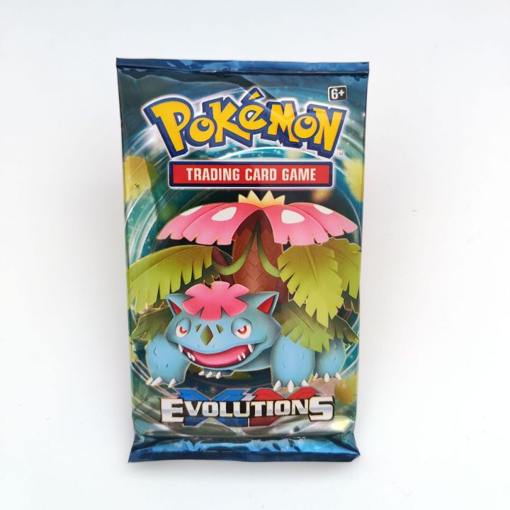 Newest 25Pcs Pokemon Cards Sun & Moon XY Evolutions Pokemon Booster Box Collectible Tradiner Card Game toy for children