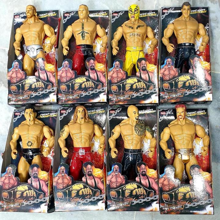 Extreme Wrestling Action Figures Toys For Boys - 1 WWE Character