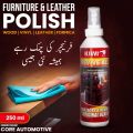 Multipurpose leather and furniture polish - Kiwi Revive All High Gloss polish. 