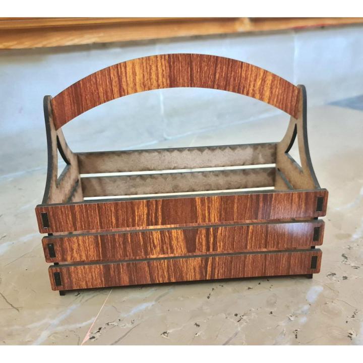 Wooden basket